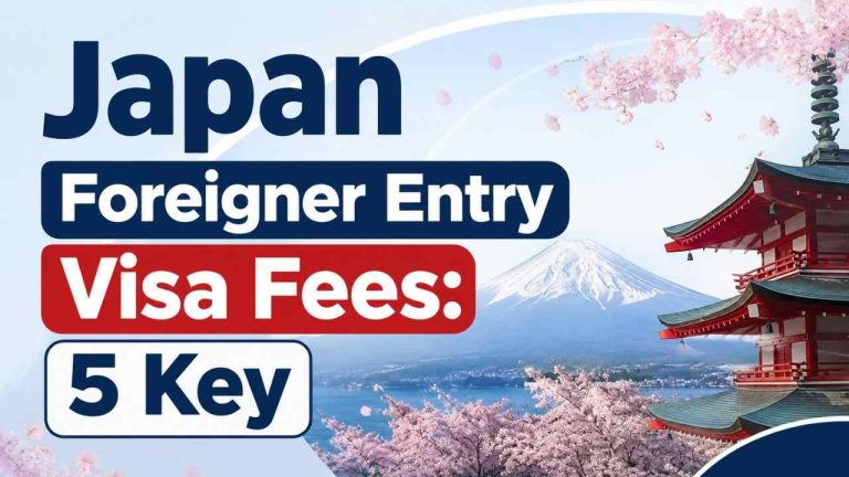 Japan Foreigner Entry Visa Fees
