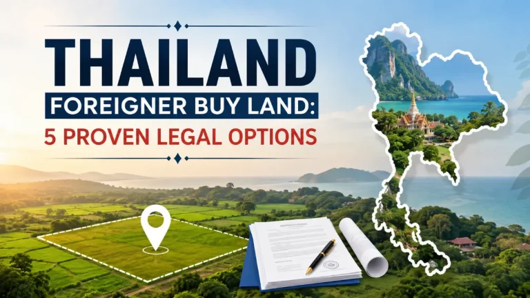 Thailand Foreigner Buy Land