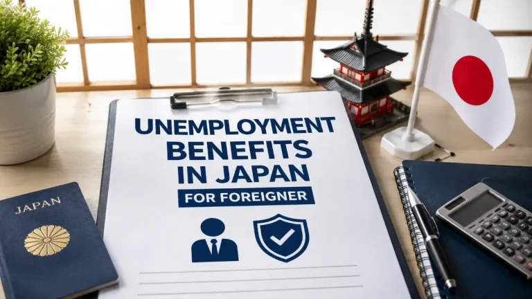 unemployment benefits japan foreigner