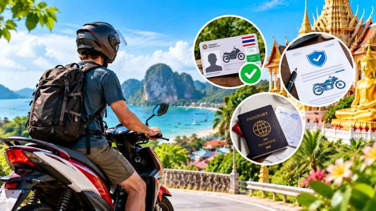 Renting a Motorcycle in Thailand